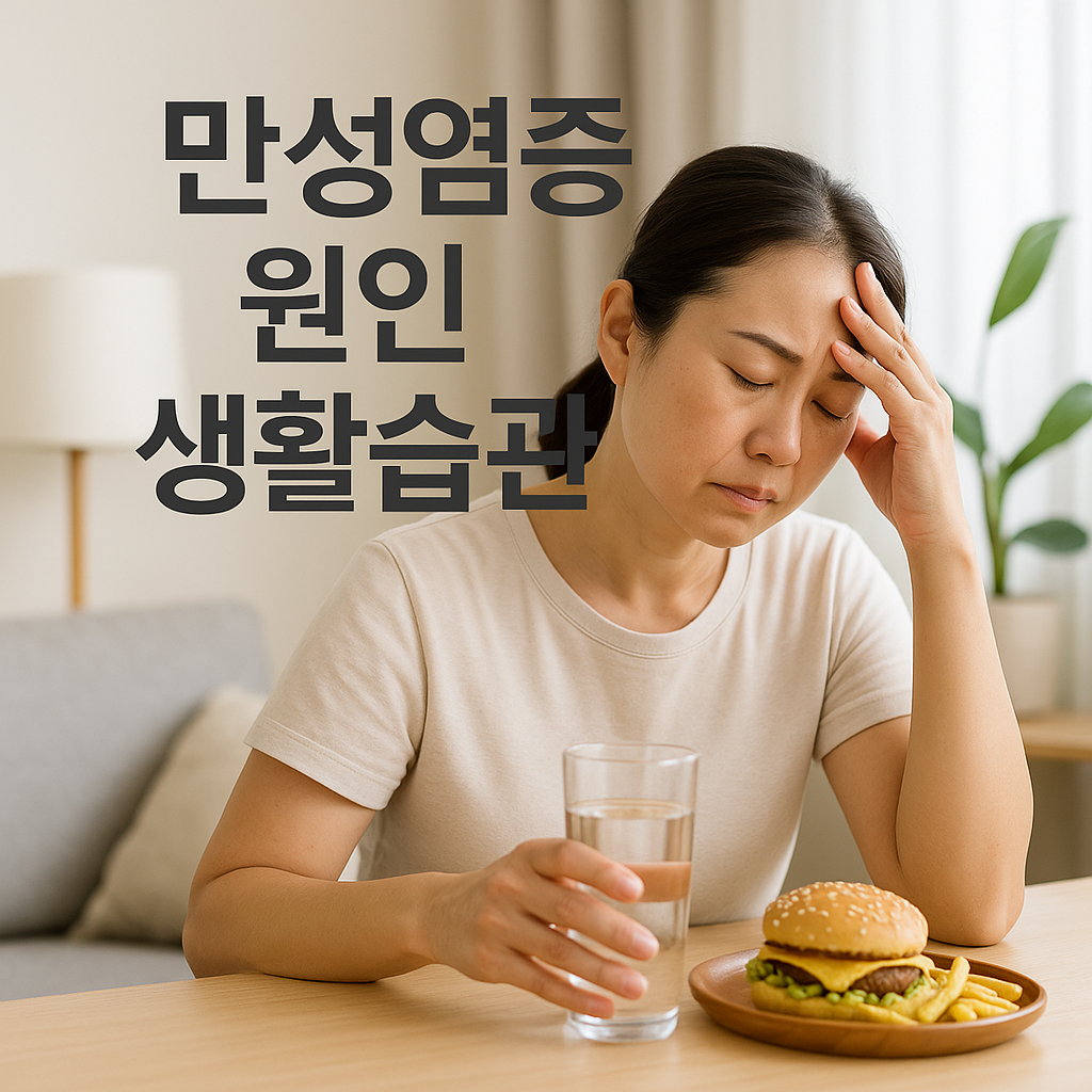 만성염증 원인 생활습관