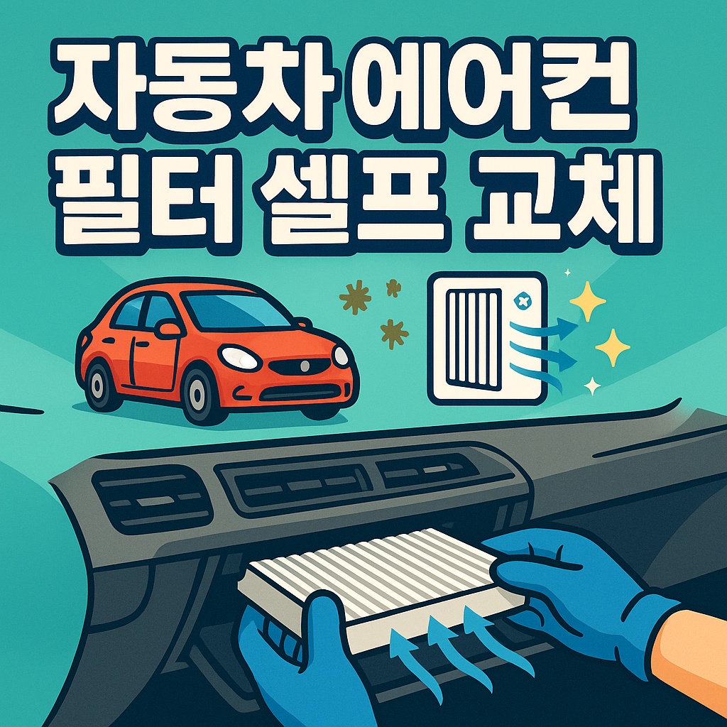 자동차 에어컨 셀프 교체