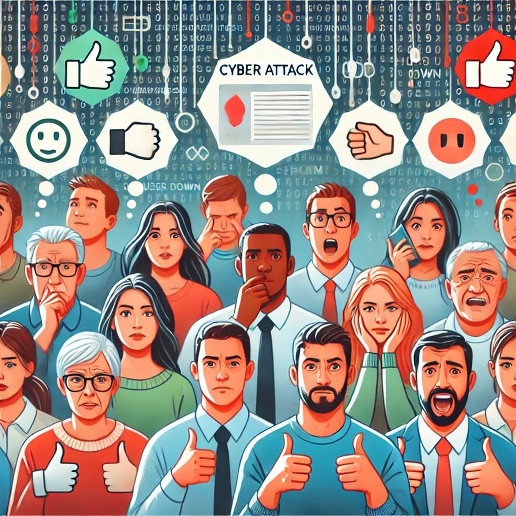 사이버 공격에 대한 대중의 생각