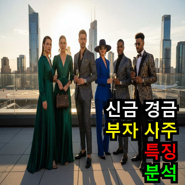 부자 사주 신금 경금