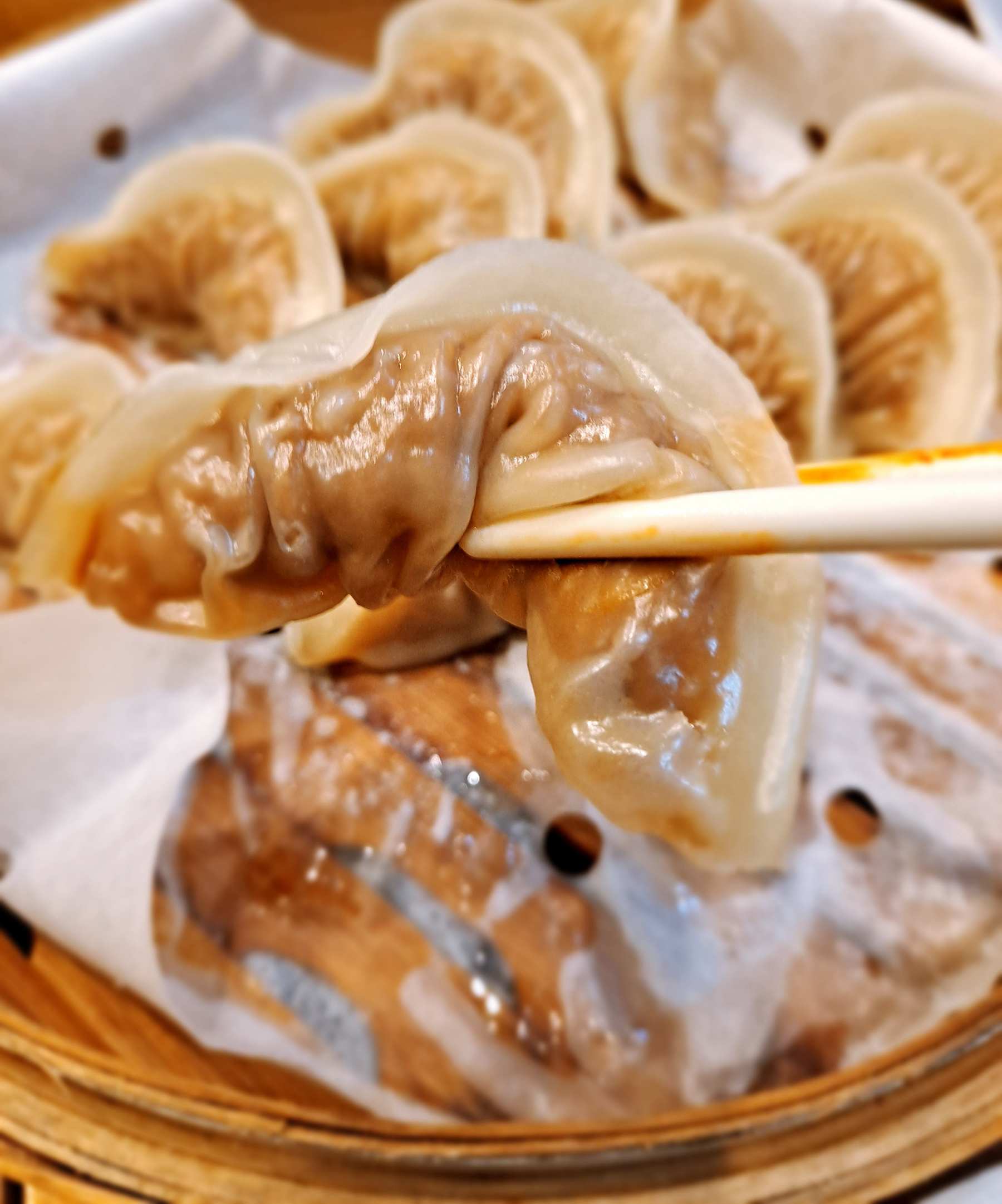 김선생 갈비만두 한젓가락