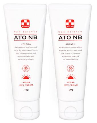 아토엔비 유아선크림 SPF50+ PA++++&#44; 70g&#44; 2개