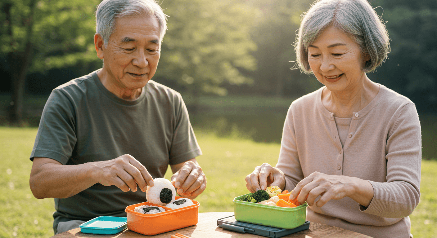 노파워 캠핑, 불 없이 즐기는 도시락 메뉴