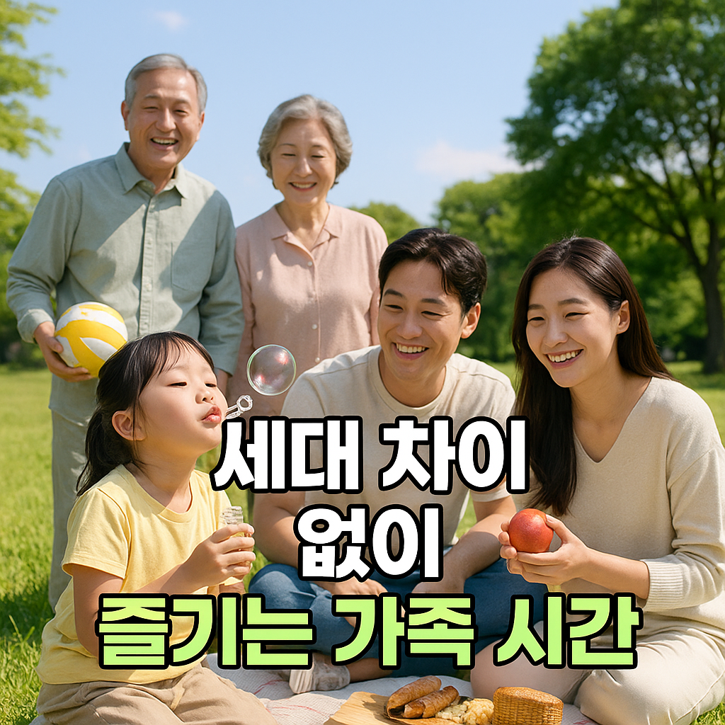 세대 차이 없이 즐기는 가족