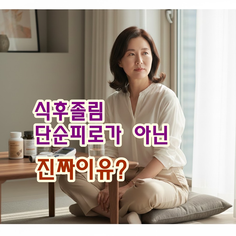 식후 졸림 단순 피로가 아닌 진짜 이유! 포식 유발 완화 방법!