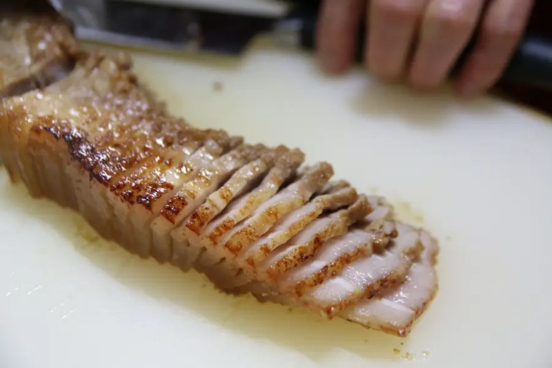 돼지고기 수육 모습