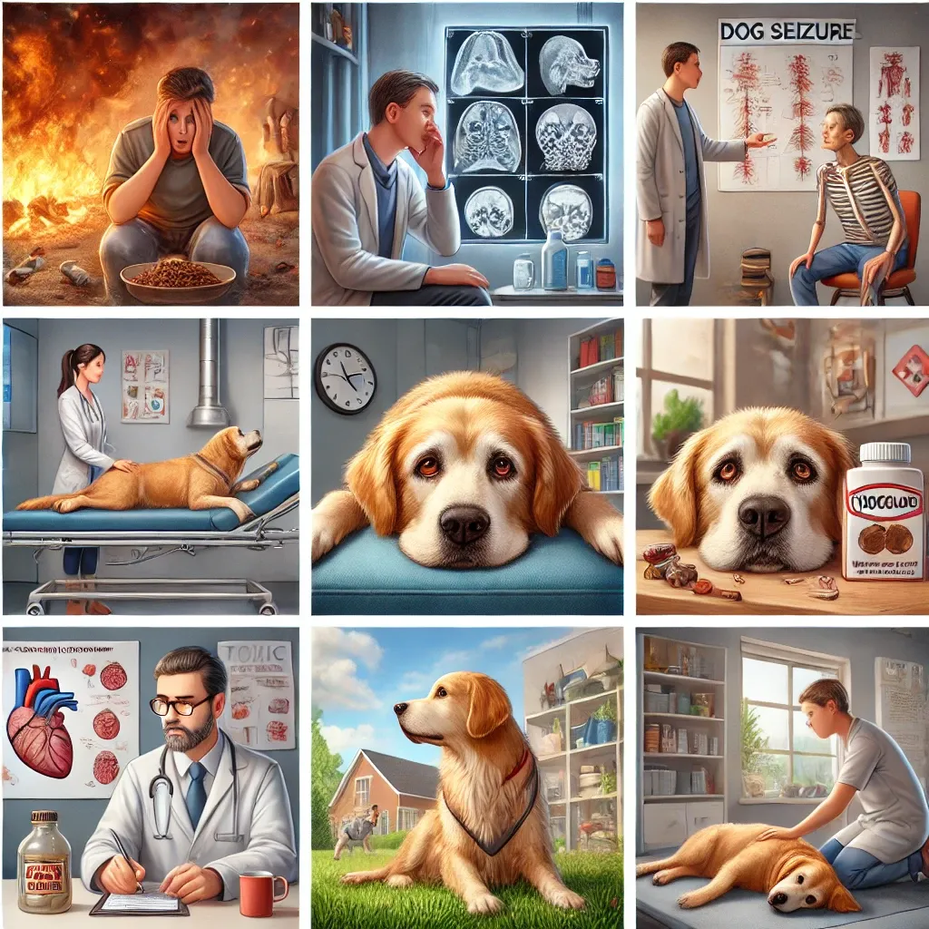 강아지 발작이란?