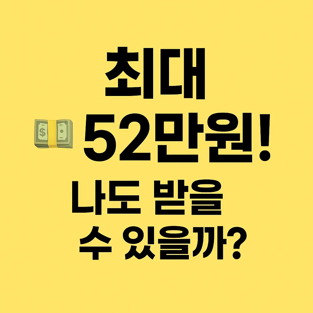 민생회복 소비쿠폰