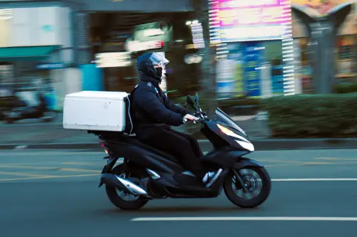 Fast food delivery service lifestyle in Korea