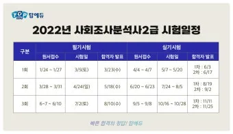 사회조사분석사 취업 실무 자격증_2