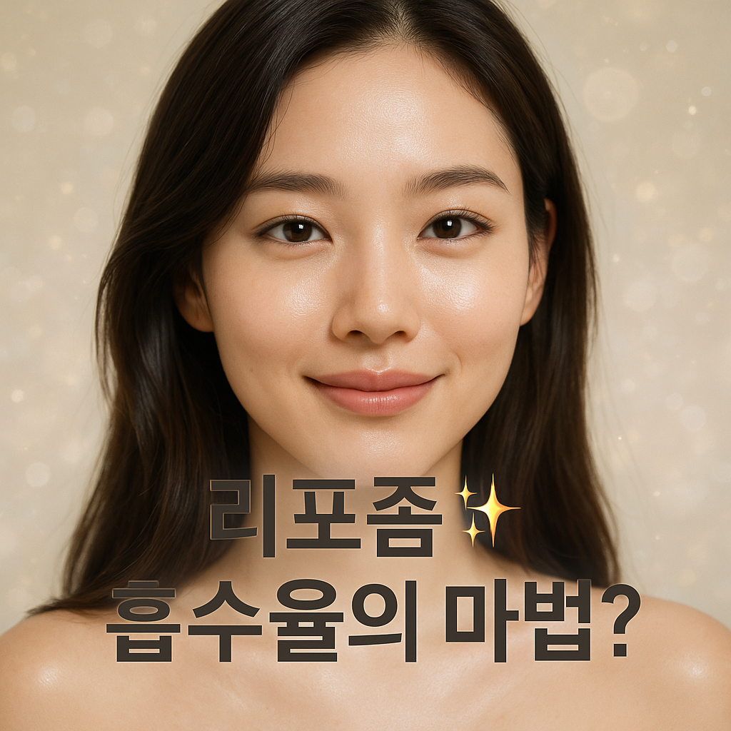 리포좀✨ 흡수율의 마법?