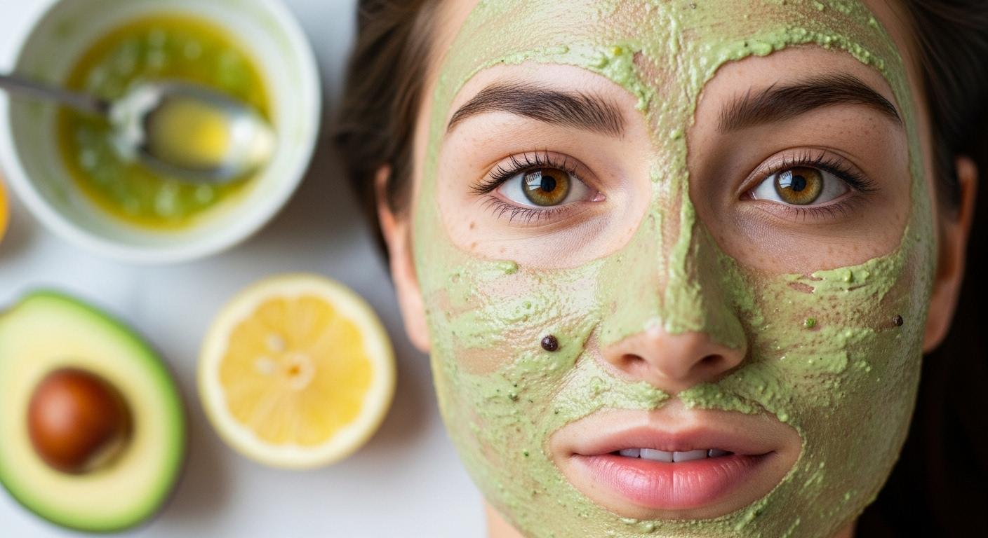 검버섯 기미 천연팩