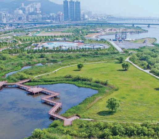 부산 화명생태공원 전경