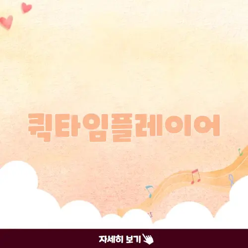 퀵타임플레이어