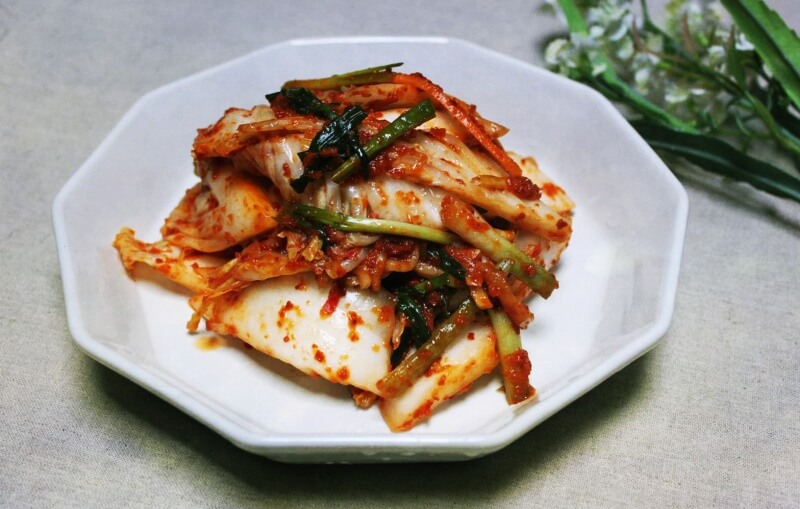 빨간-겉절이-김치