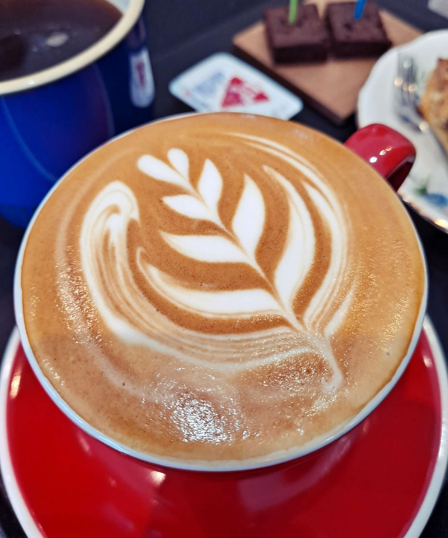 라떼아트 5단윙튤립