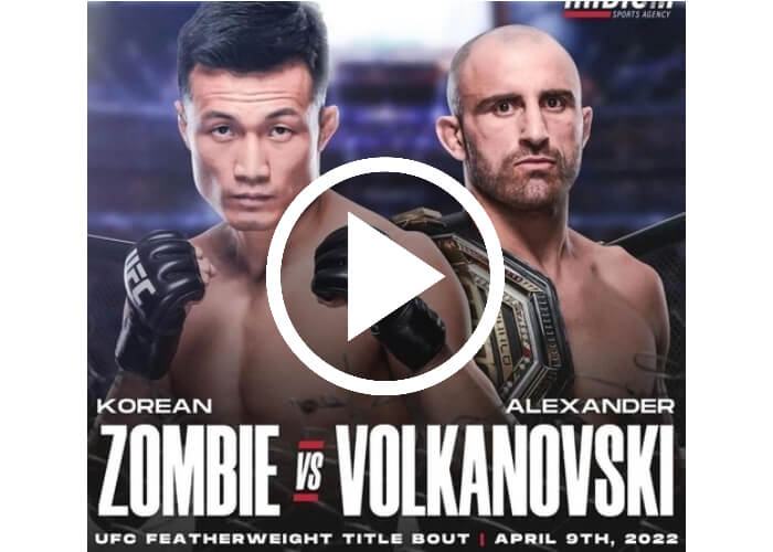 정찬성-볼카노프스키-실시간-경기중계