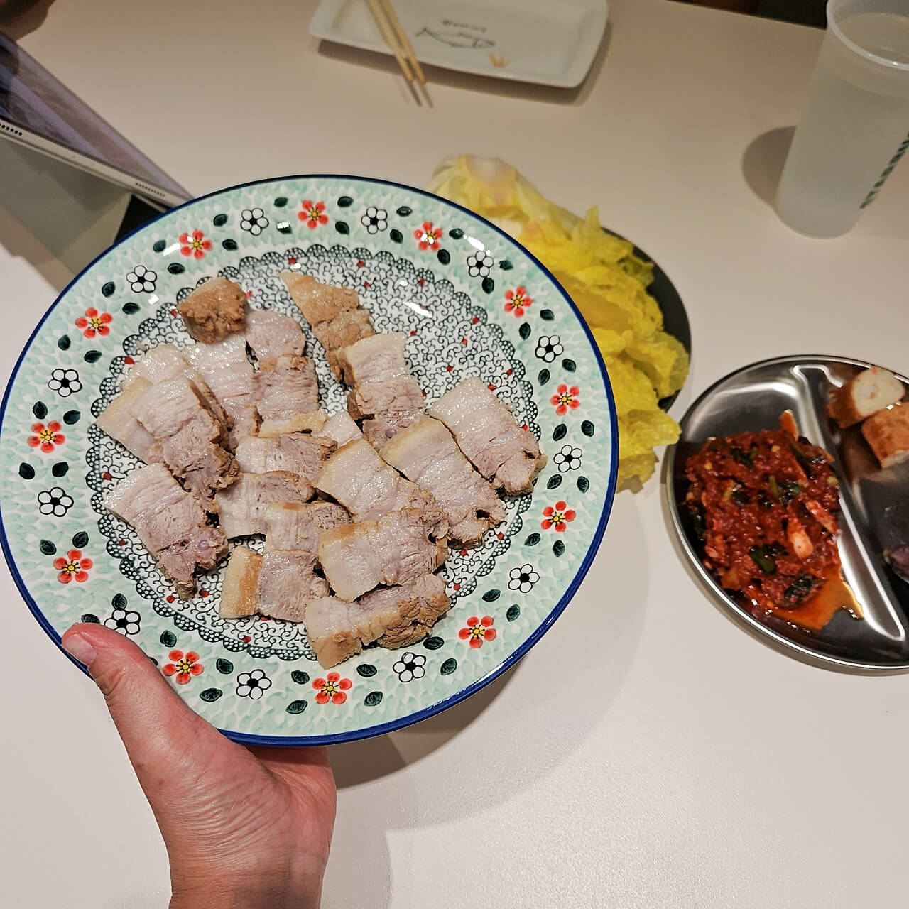 요리 완전 못하는 내가 인덕션으로 수육 성공