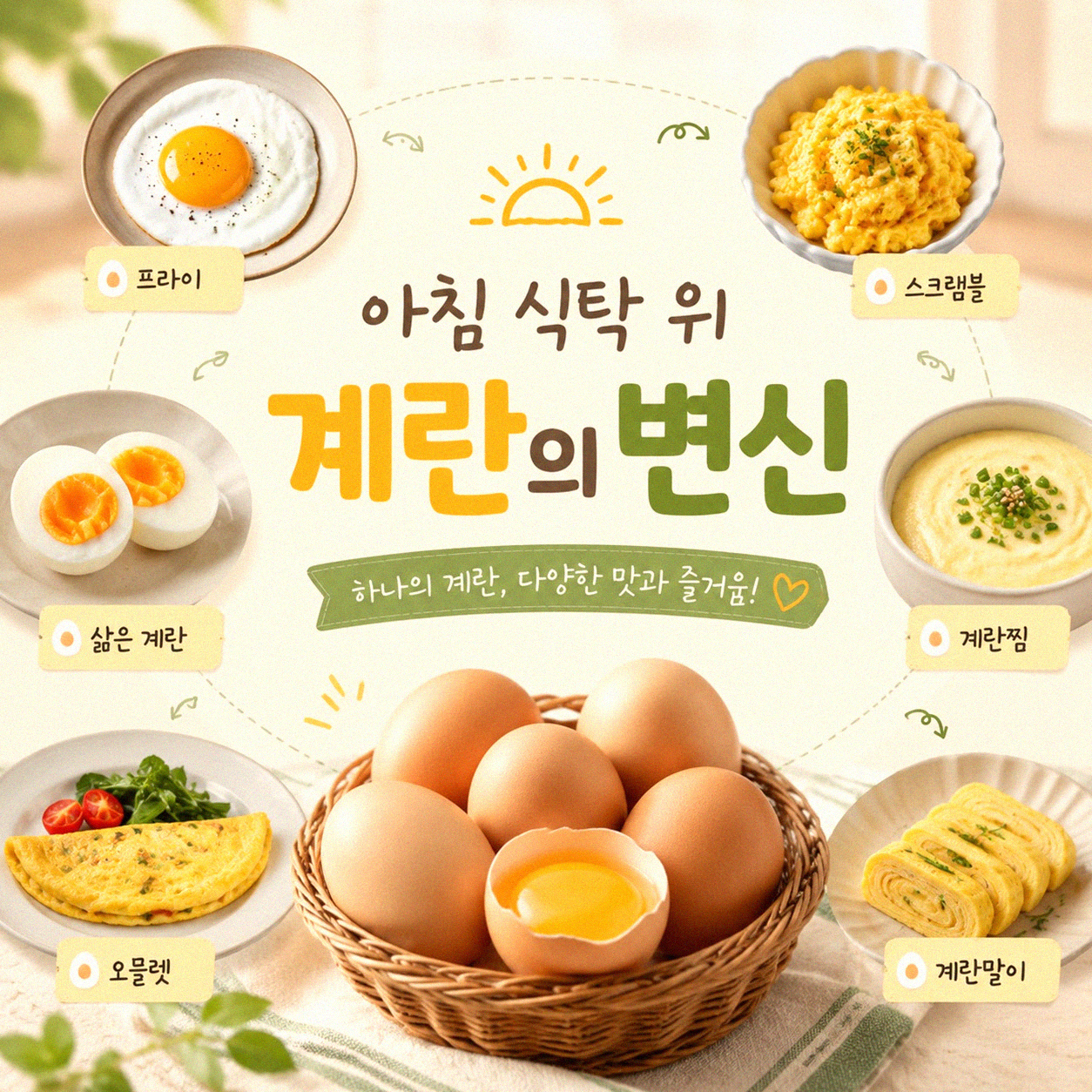 달걀 삶기 시간마다 달라지는 식감 경험 정리
