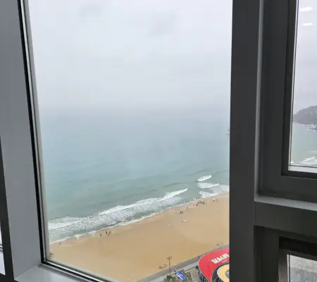 부산해운대호텔씨클라우드-바다전망