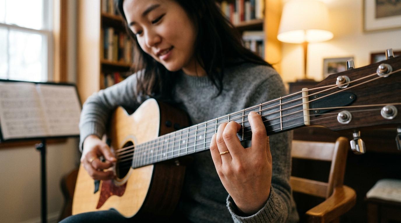 기타 코드 운지법