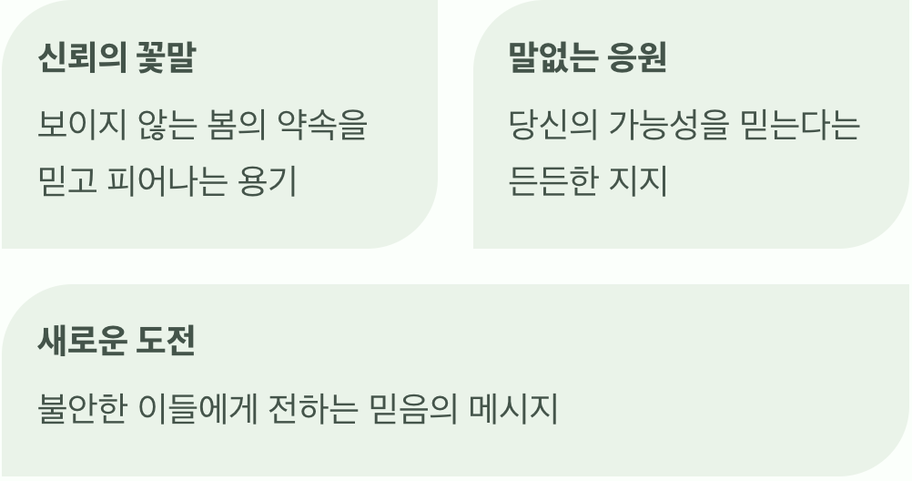 믿음&amp;#44; 그리고 당신을 믿습니다