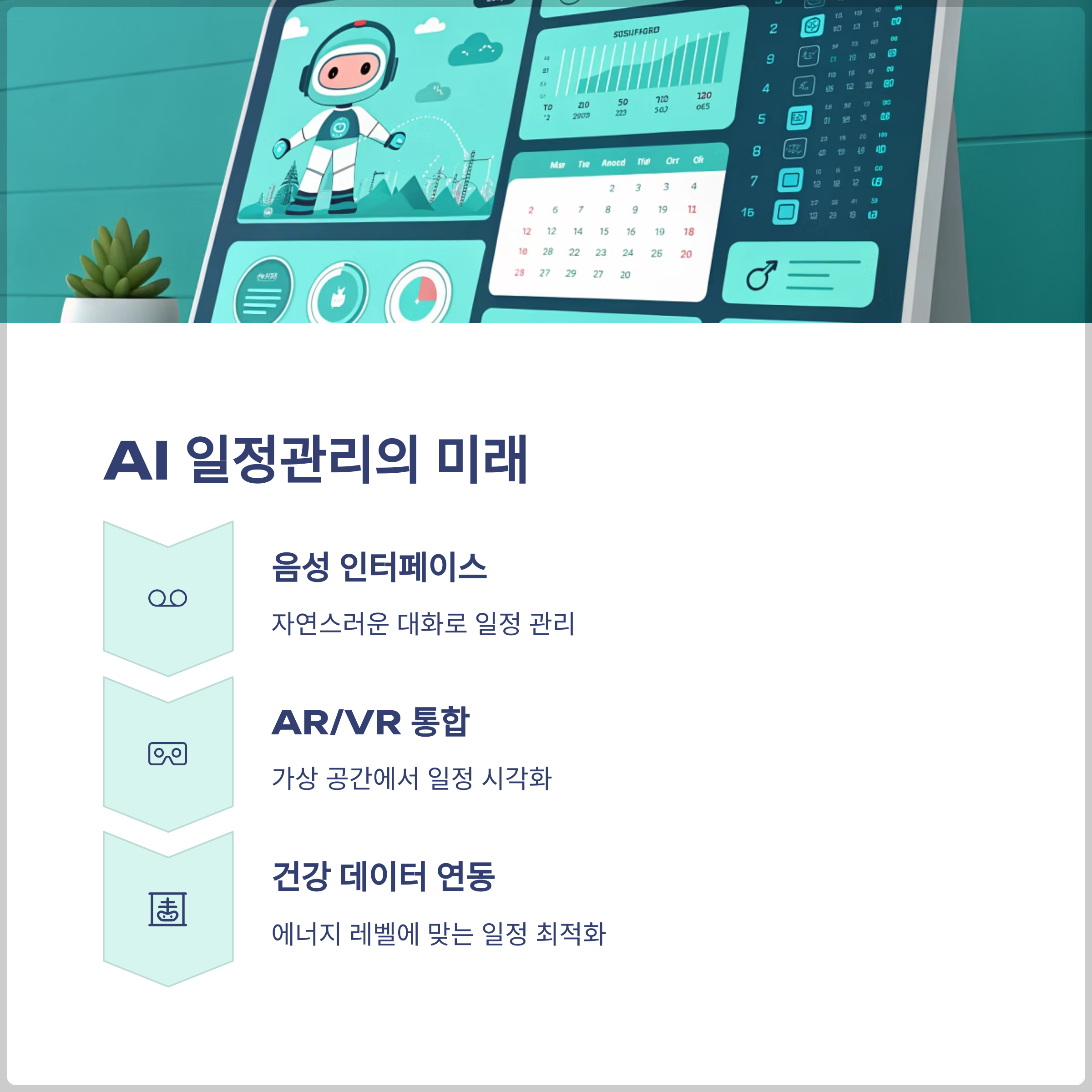 미래 전망: AI 일정관리의 진화