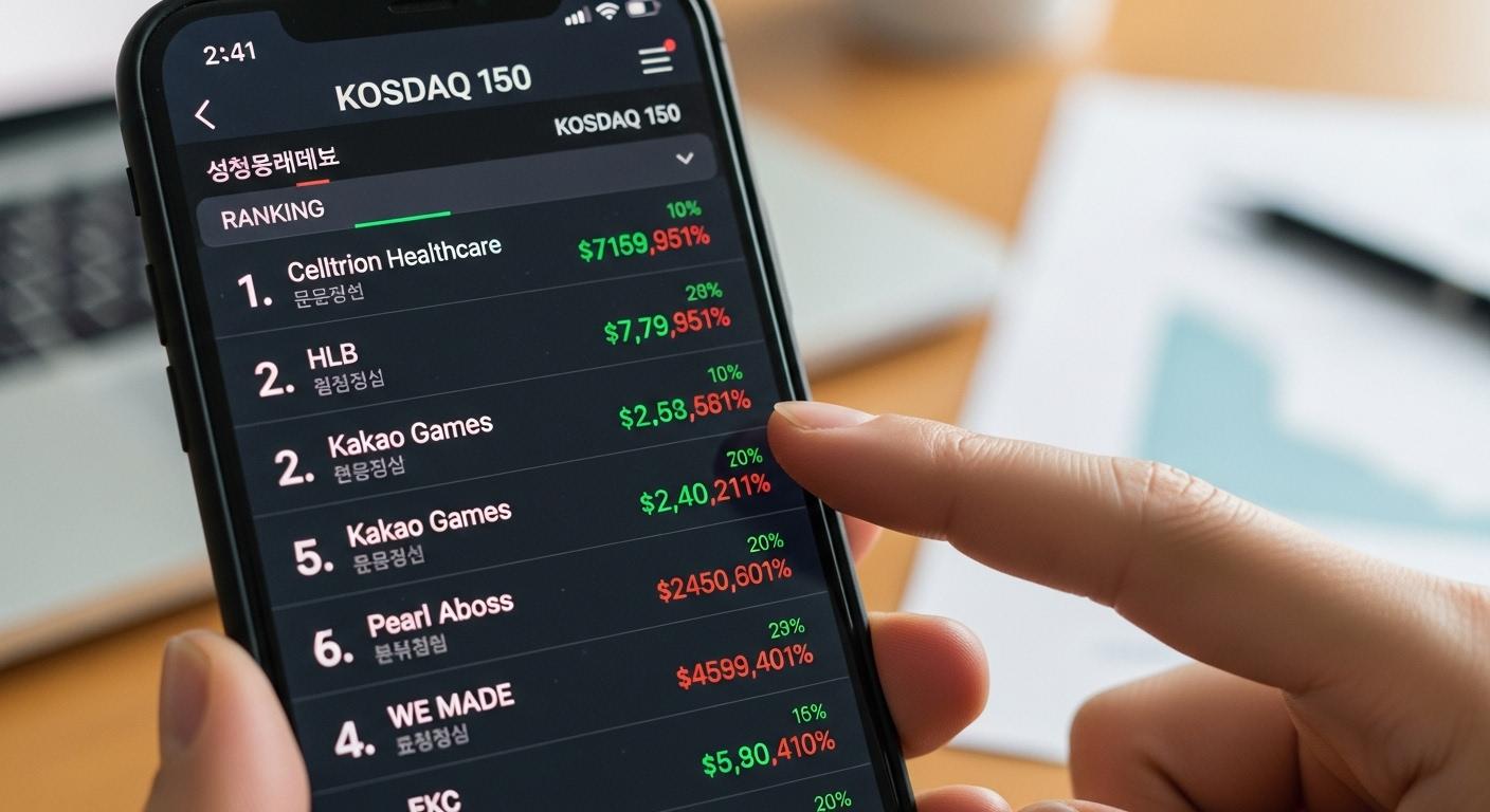 코스닥 150 종목 순위