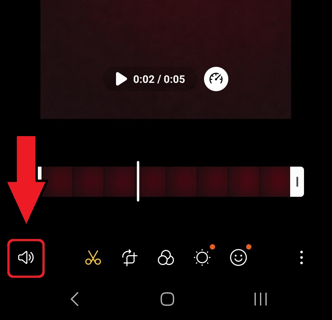 삼성 갤럭시 스마트폰 동영상 소리 제거 및 배경음악 추가 방법 3