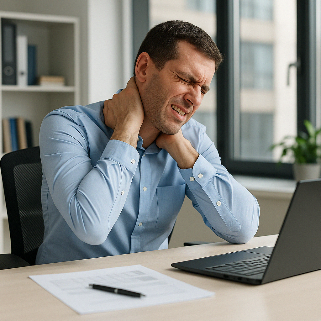 사무직 통증 신호