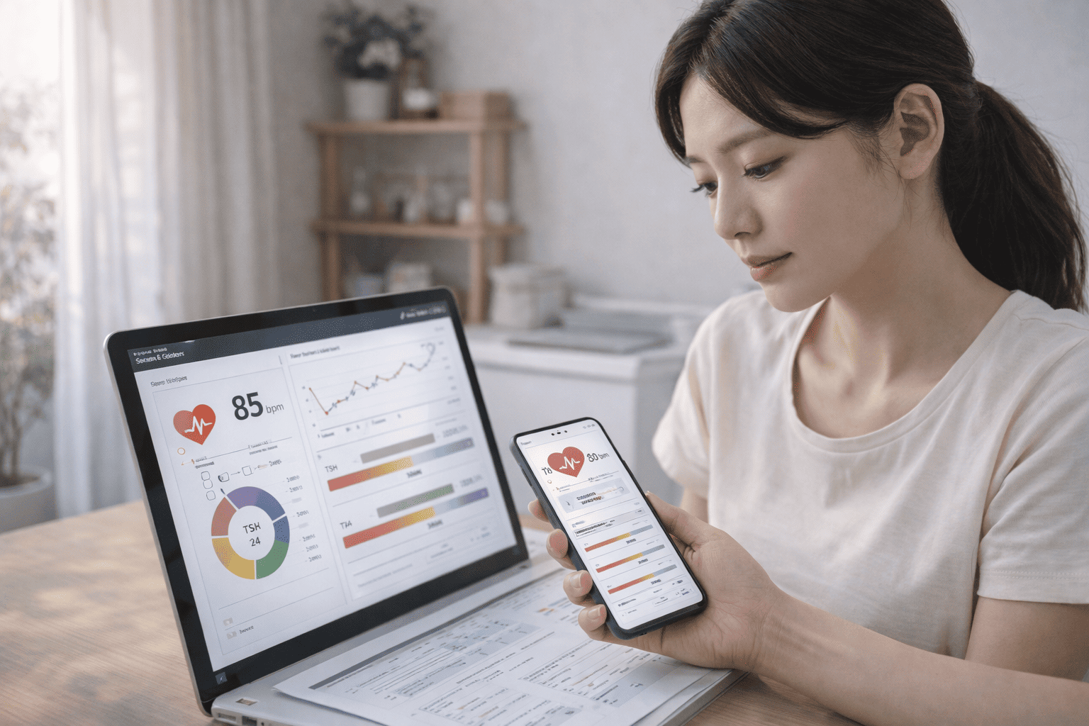 갑상선 검사 정확도와 선택 기준