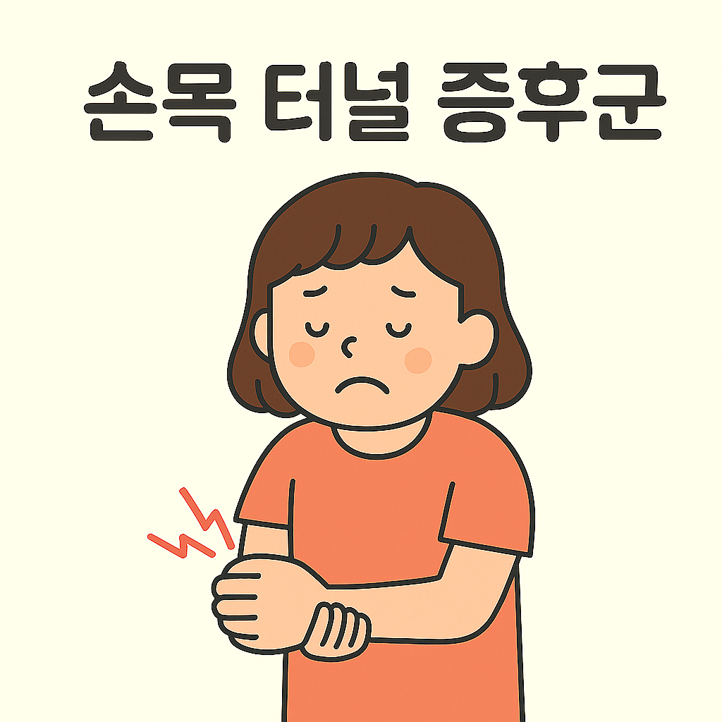 손목터널증후군 이미지