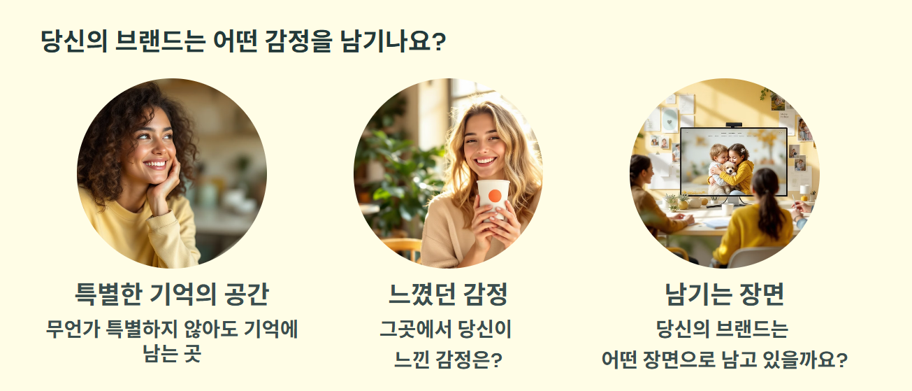 브랜드 감정의 단서들