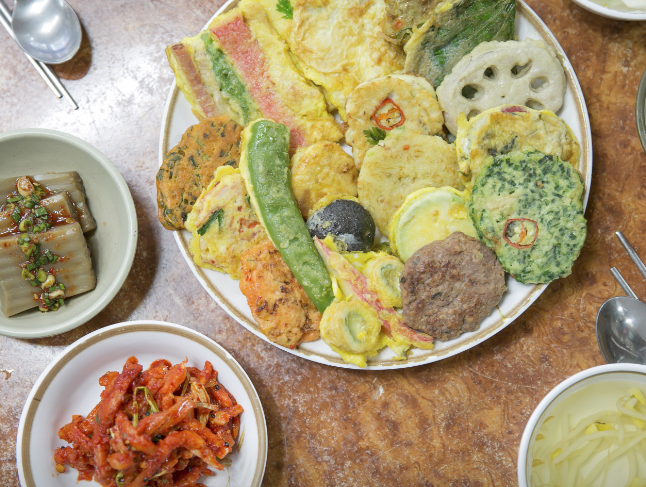 원조마포할머니빈대떡 식당 메뉴