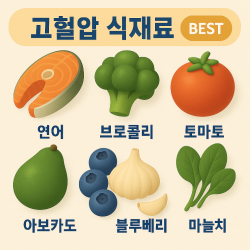 고혈압에 좋은 식재료