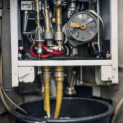 보일러 에어빼는법