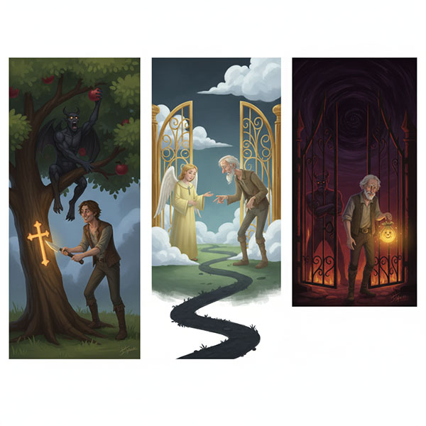 호박등의 유래_악마와의 거래