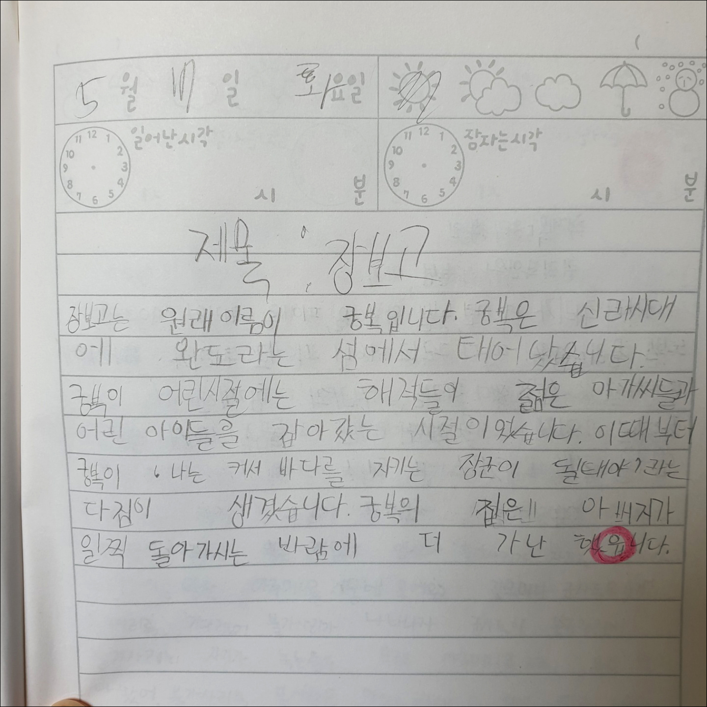 장보고_독서감상문