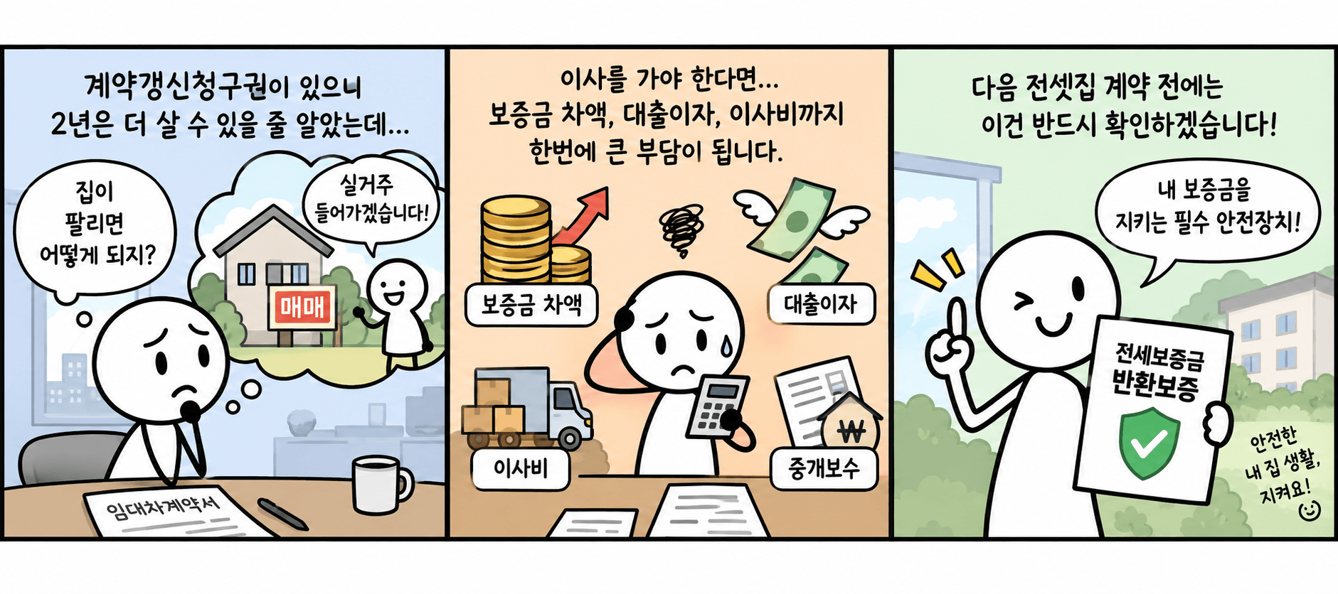 주거 불안과 전세보증금 안전수칙