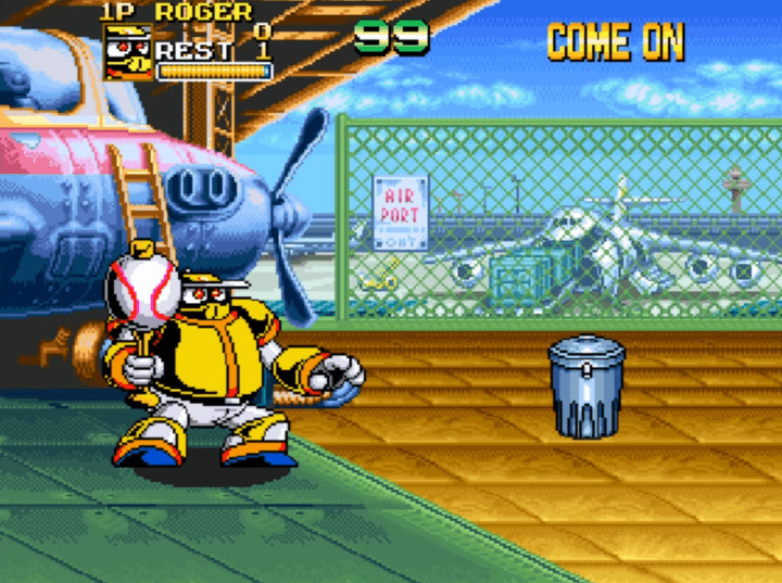 닌자-베이스볼-배트맨-오락실게임-시작-화면