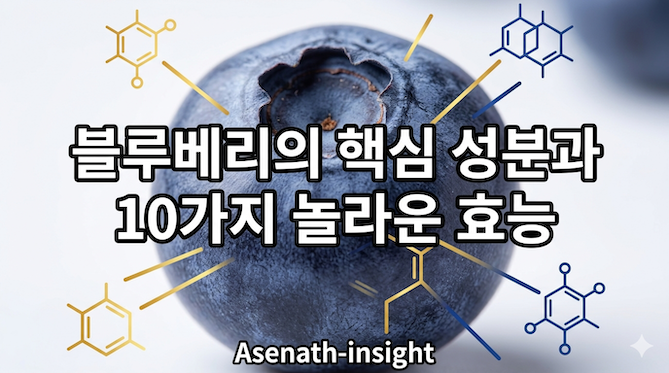 블루베리의 핵심 성분과 10가지 놀라운 효능