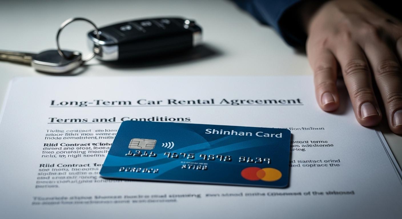 신한카드 장기렌트카 단점