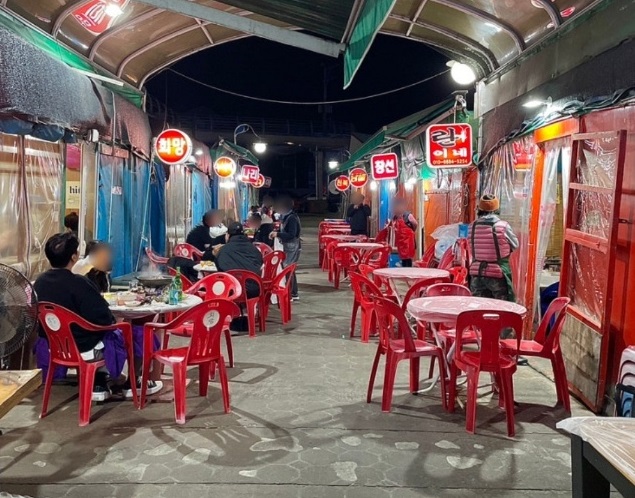 삼천포항-용궁포차촌