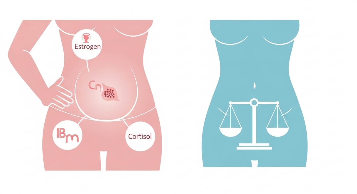호르몬 변화와 체중 증가의 관계