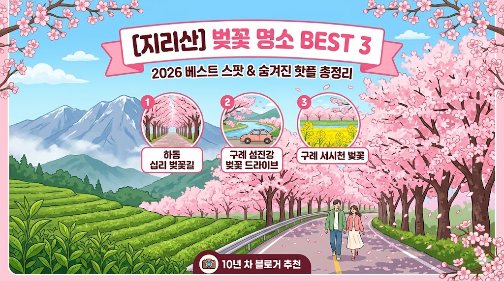 지리산 벚꽃 명소