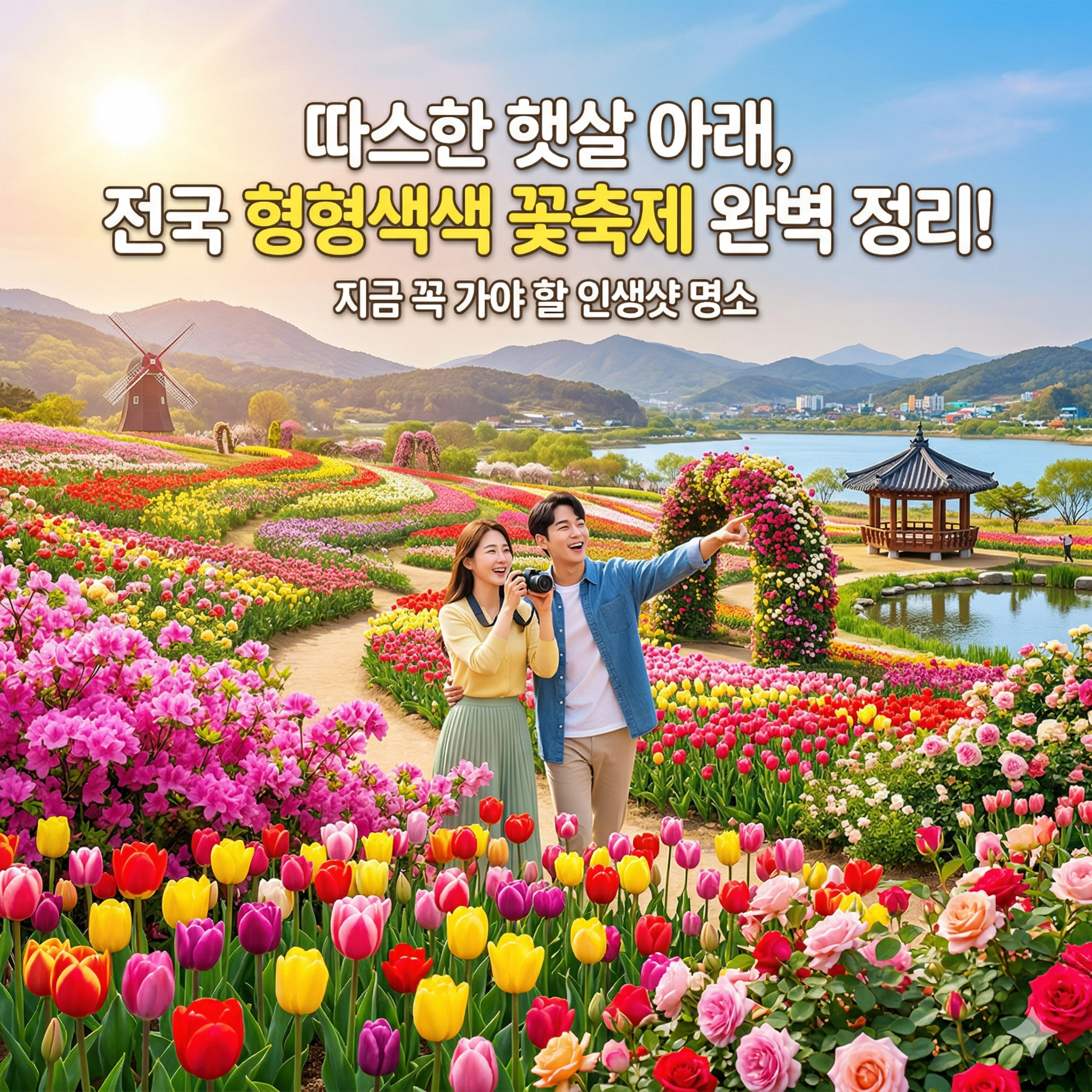 전국 꽃축제 일정: 놓치면 아쉬운 봄과 여름 사이의 꽃나들이
