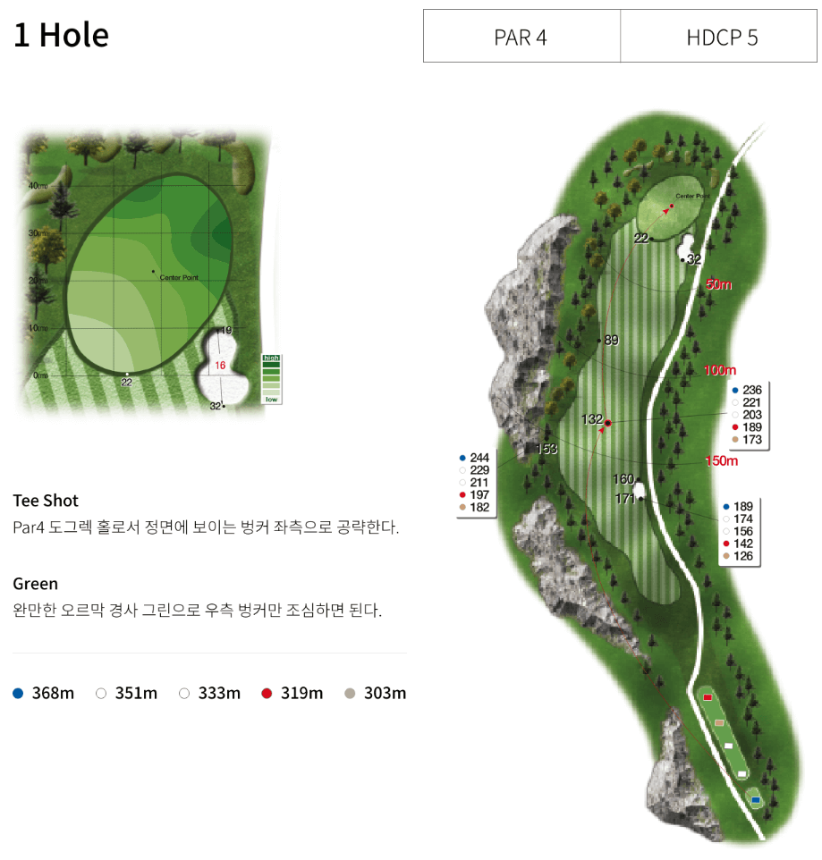 리더스 컨트리클럽 파인코스 1