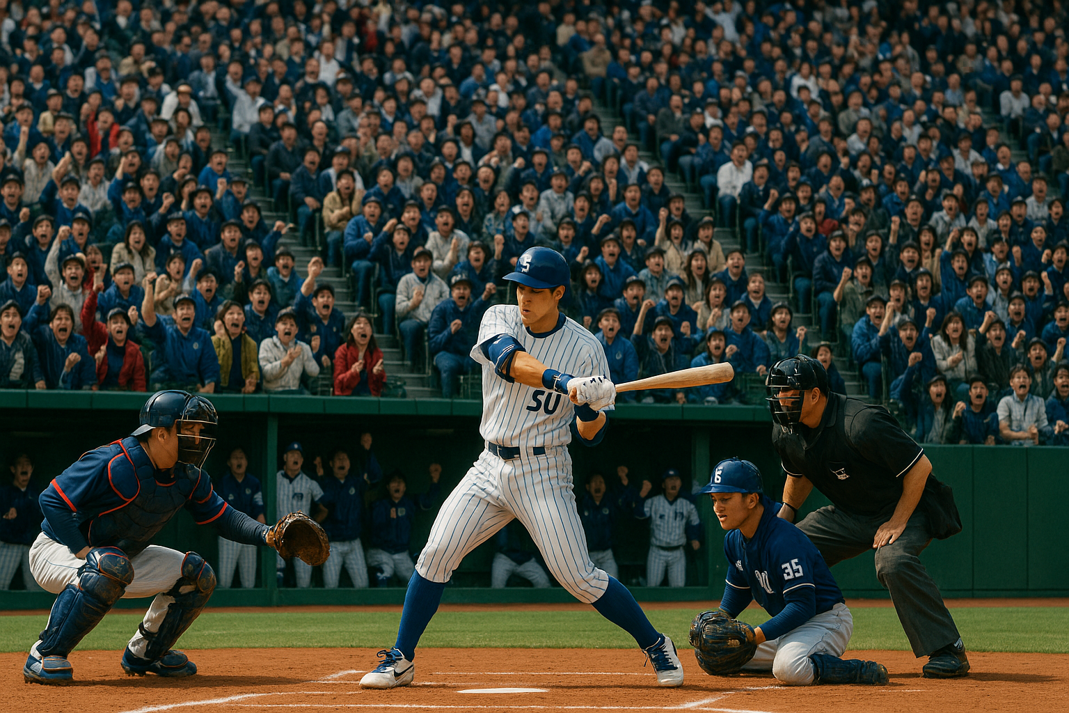 야구경기하는 선수