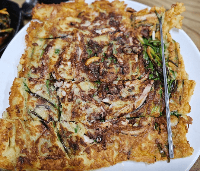 생방송오늘저녁 대왕파전 충남 아산 우리동네 간식장인