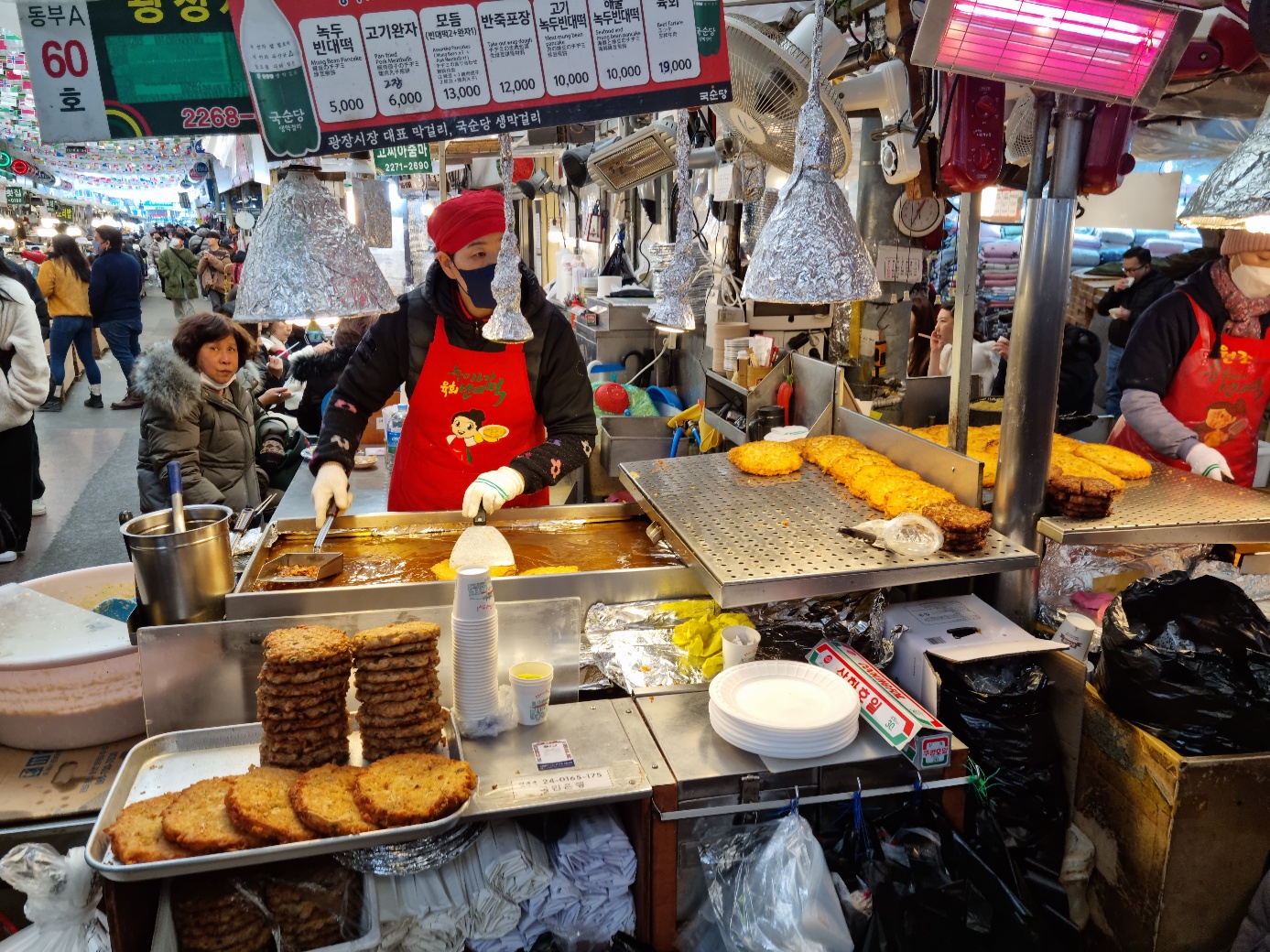 광장시점-점포들